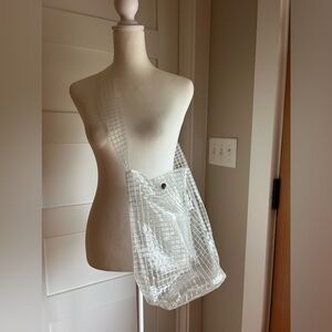 Clear Plastic Bucket Bag